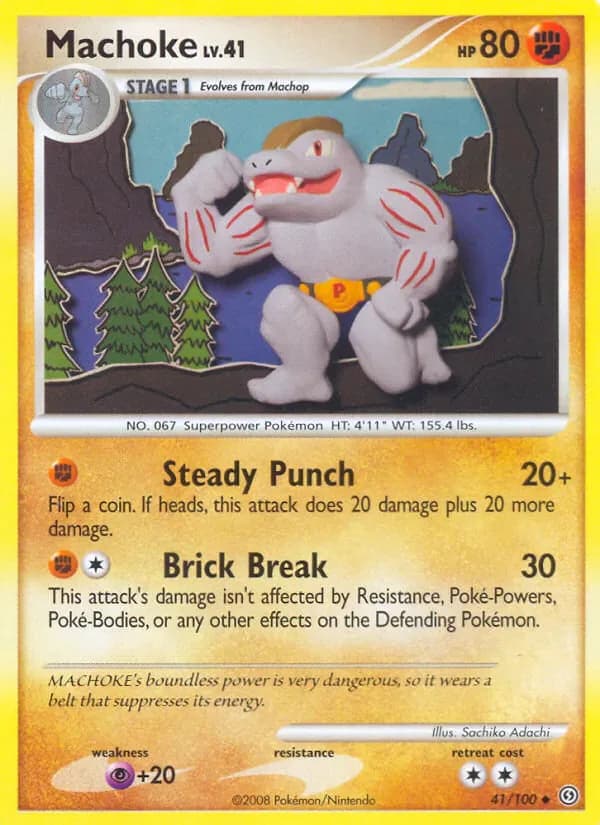 Machoke 41/100 from Stormfront