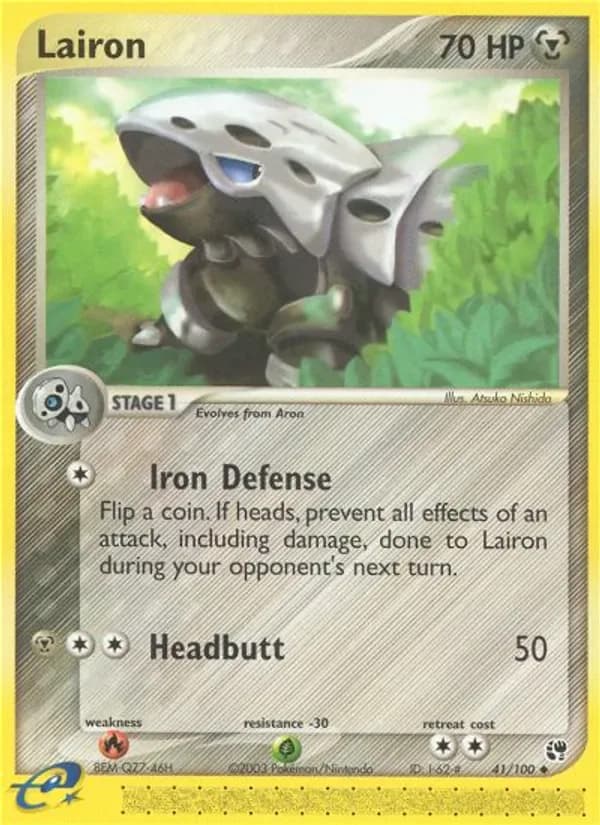 Lairon 41/100 from EX Sandstorm
