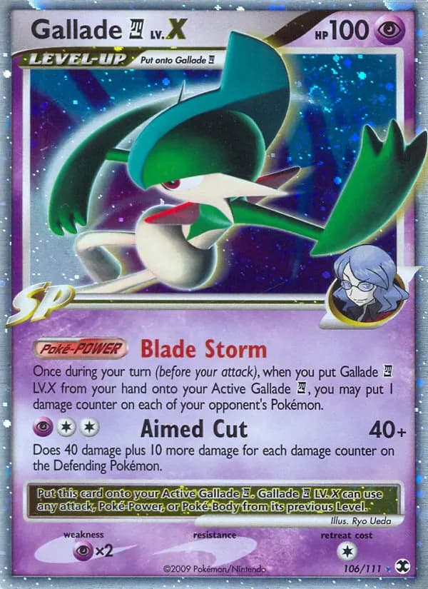 Gallade 4 106/111 from Rising Rivals
