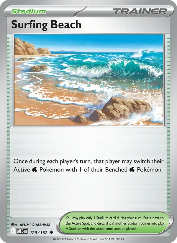 Surfing Beach 129/132 from Mega Evolution