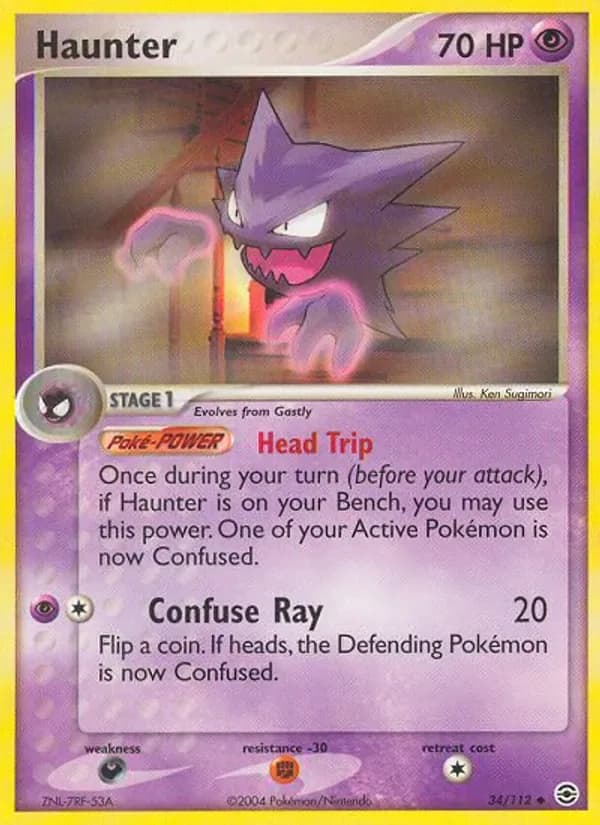 Haunter 34/112 from EX FireRed & LeafGreen