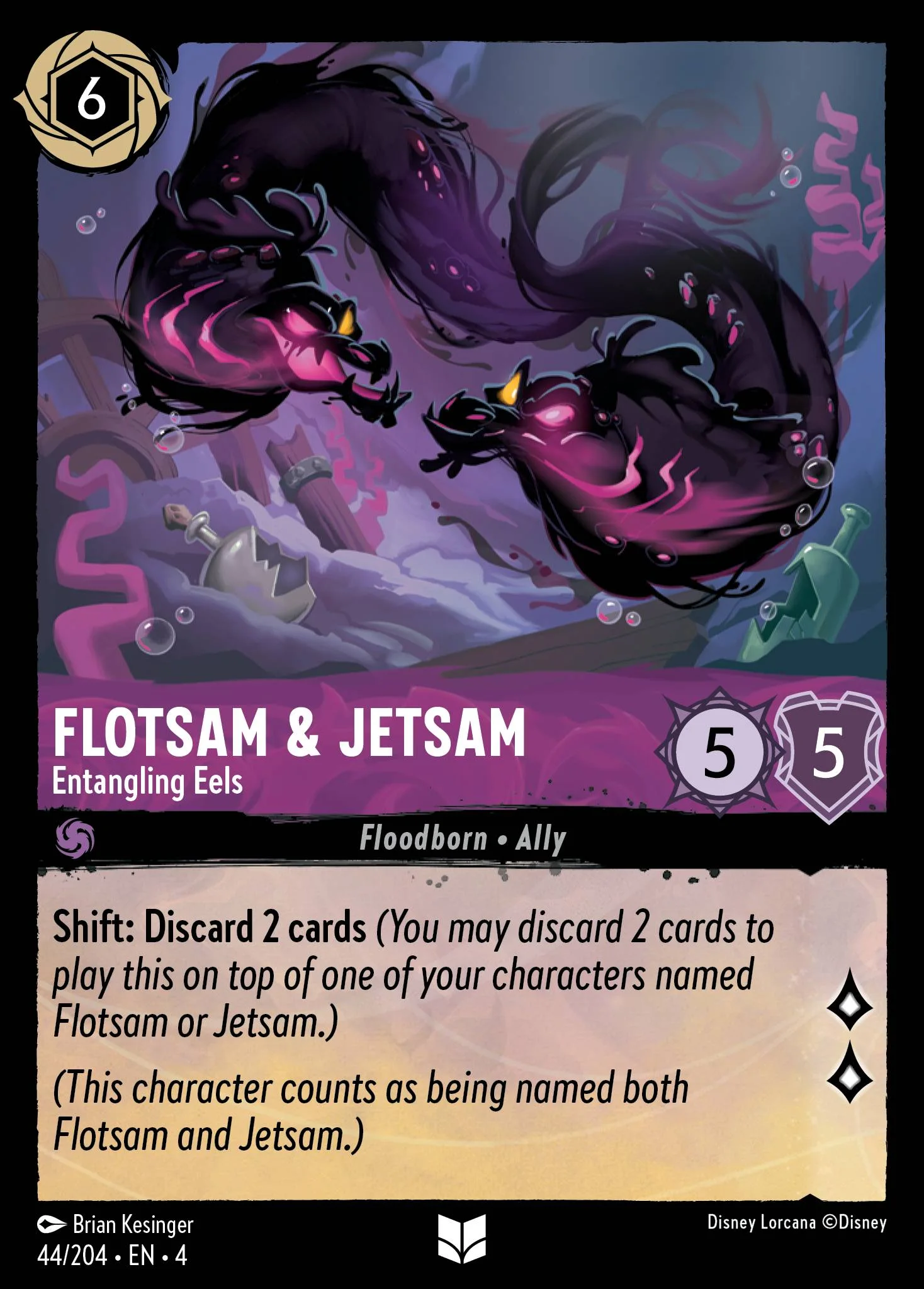 Flotsam & Jetsam - Entangling Eels 44/204 from Ursula's Return
