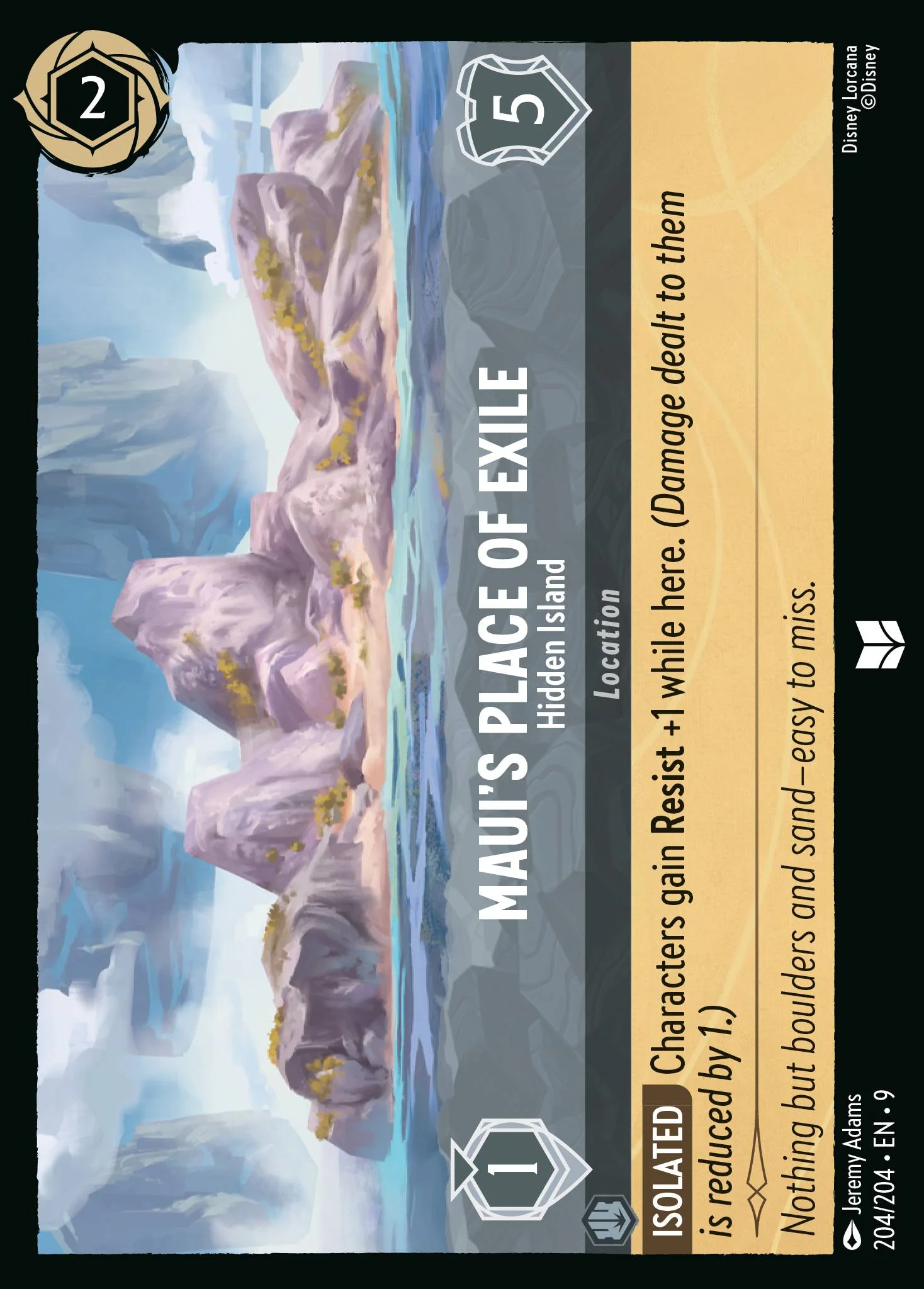 Maui's Place of Exile - Hidden Island 204/204 from Fabled