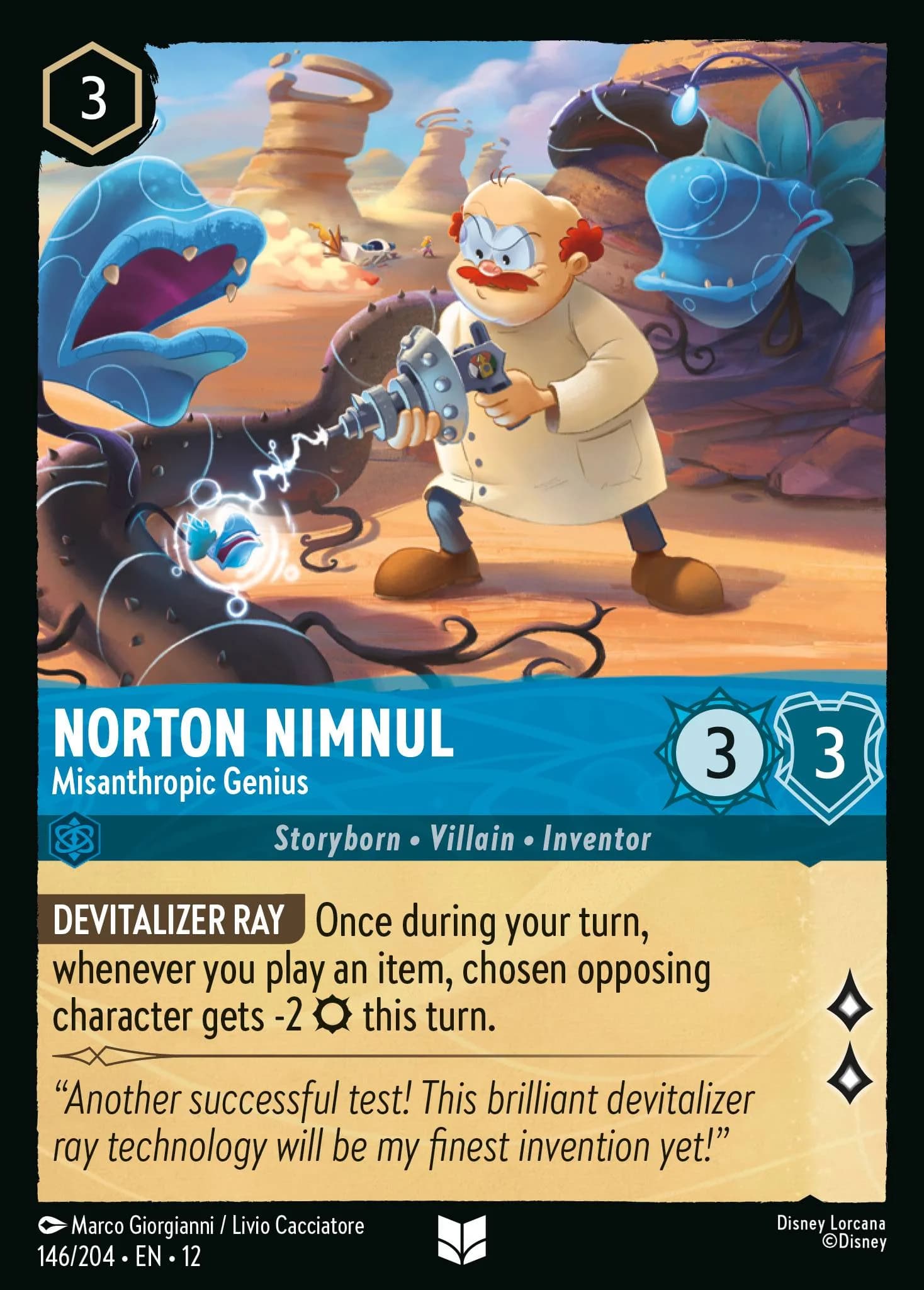 Norton Nimnul - Misanthropic Genius 146/204 from Wilds Unknown