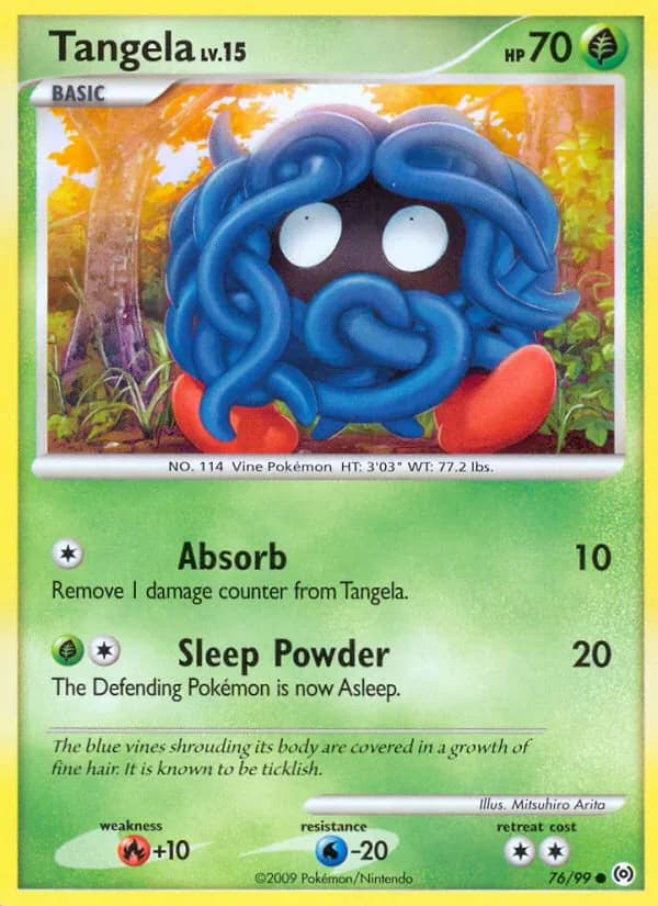 Tangela 76/99 from Arceus