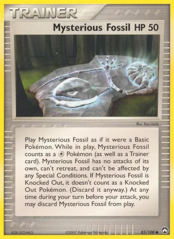 Mysterious Fossil 85/108 from EX Power Keepers