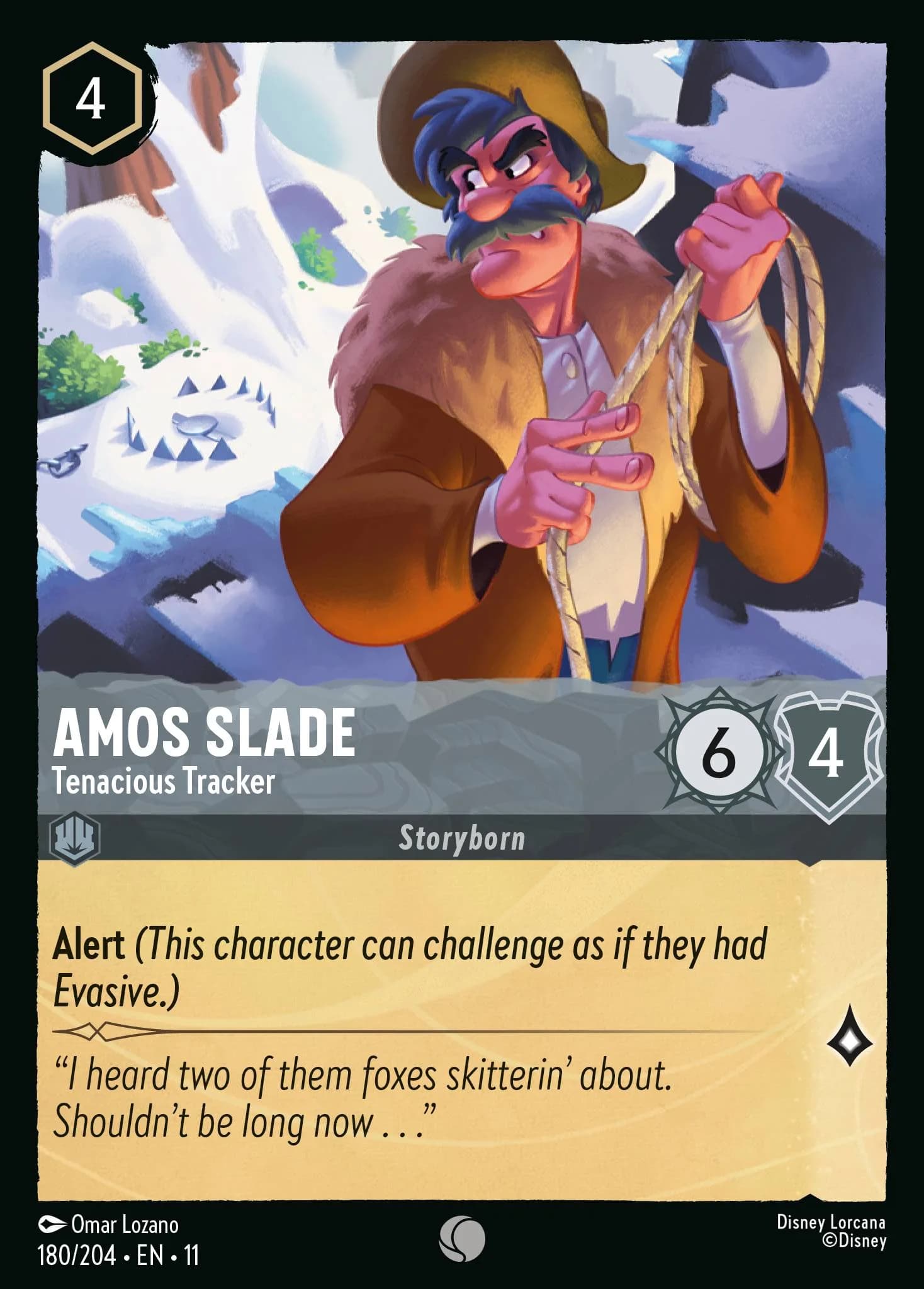 Amos Slade - Tenacious Tracker 180/204 from Winterspell
