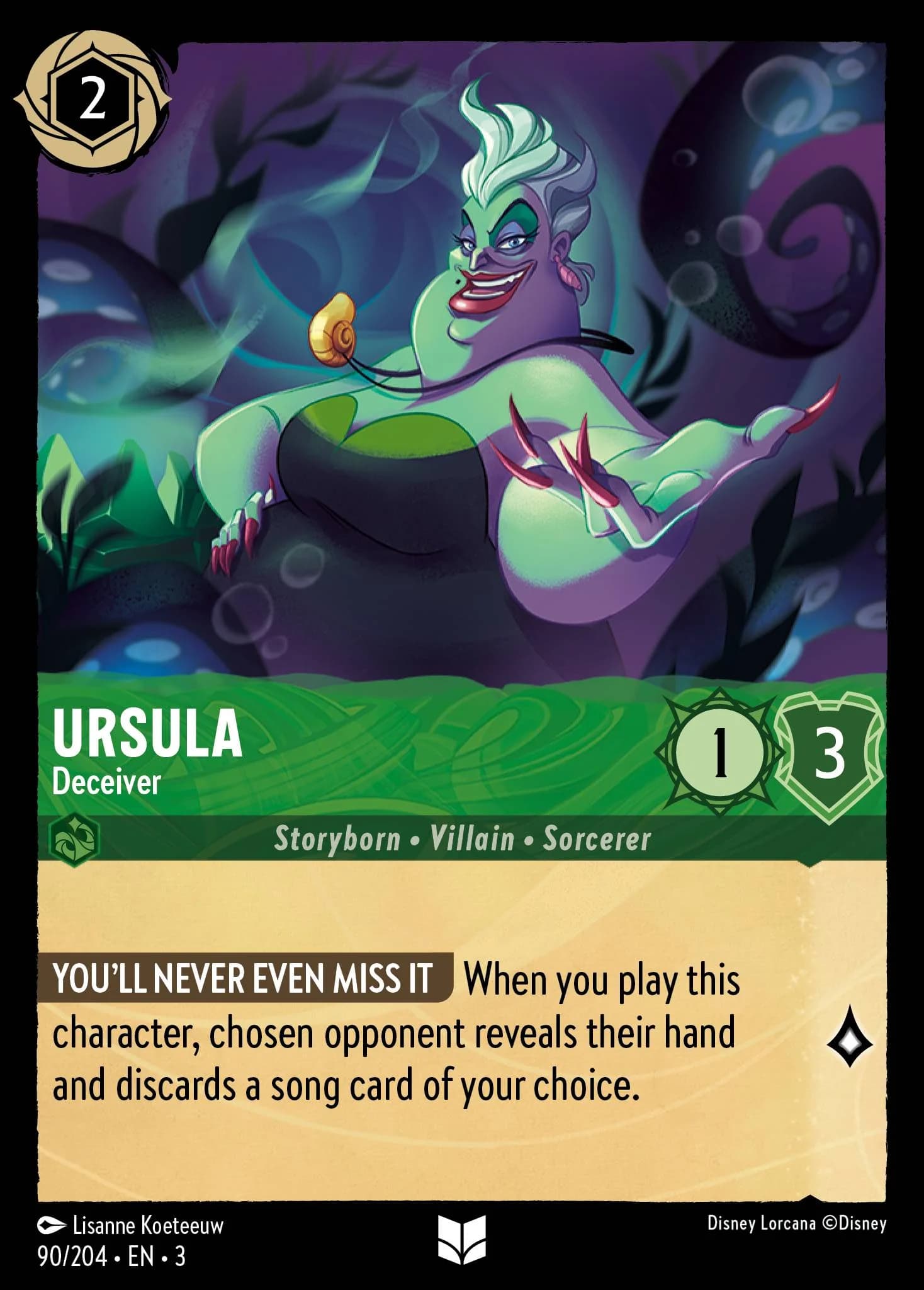 Ursula - Deceiver 90/204 from Into the Inklands