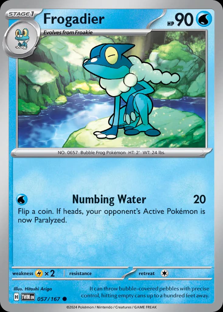 Frogadier 057/167 from Twilight Masquerade