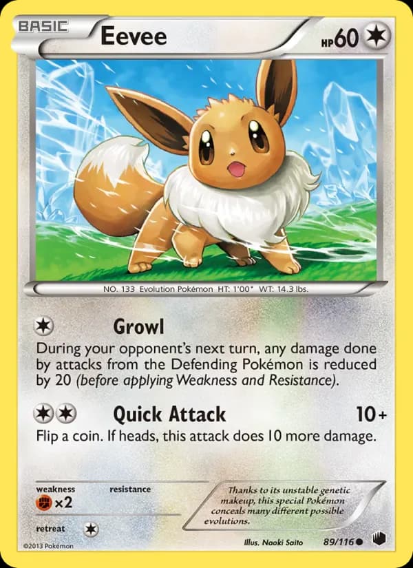 Eevee 89/116 from Plasma Freeze