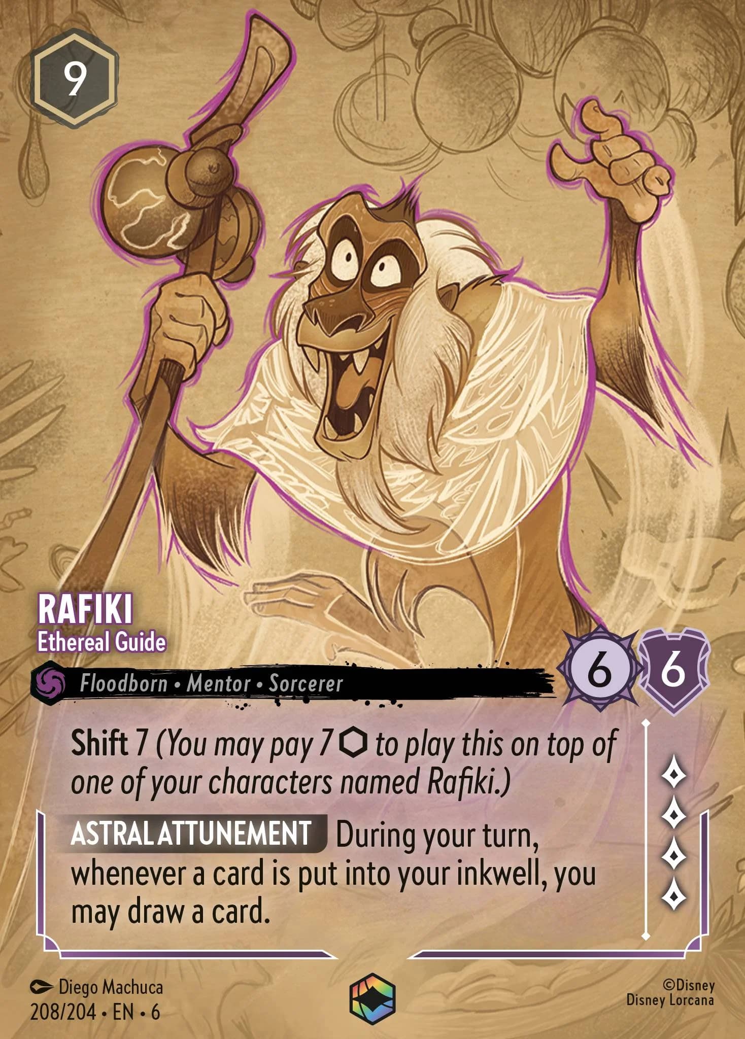 Rafiki - Ethereal Guide 208/204 from Azurite Sea