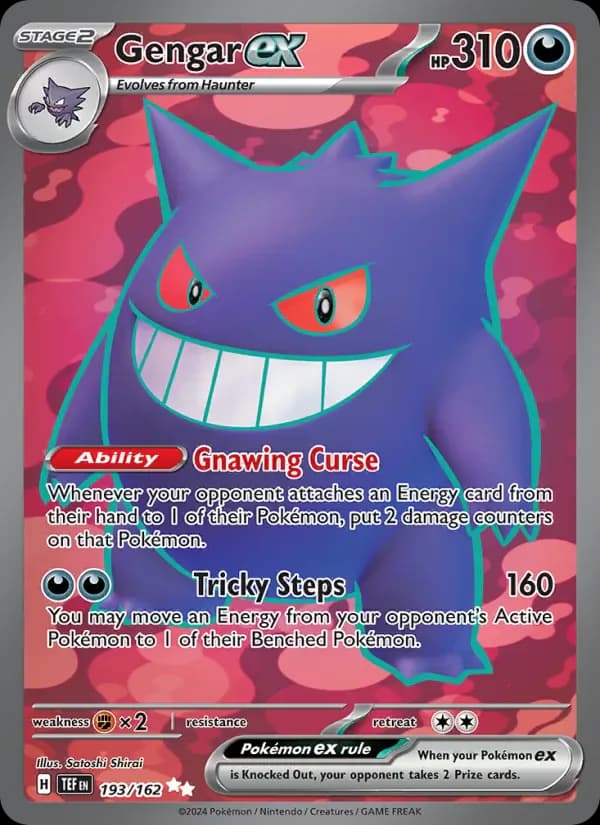 Gengar ex 193/162 from Temporal Forces