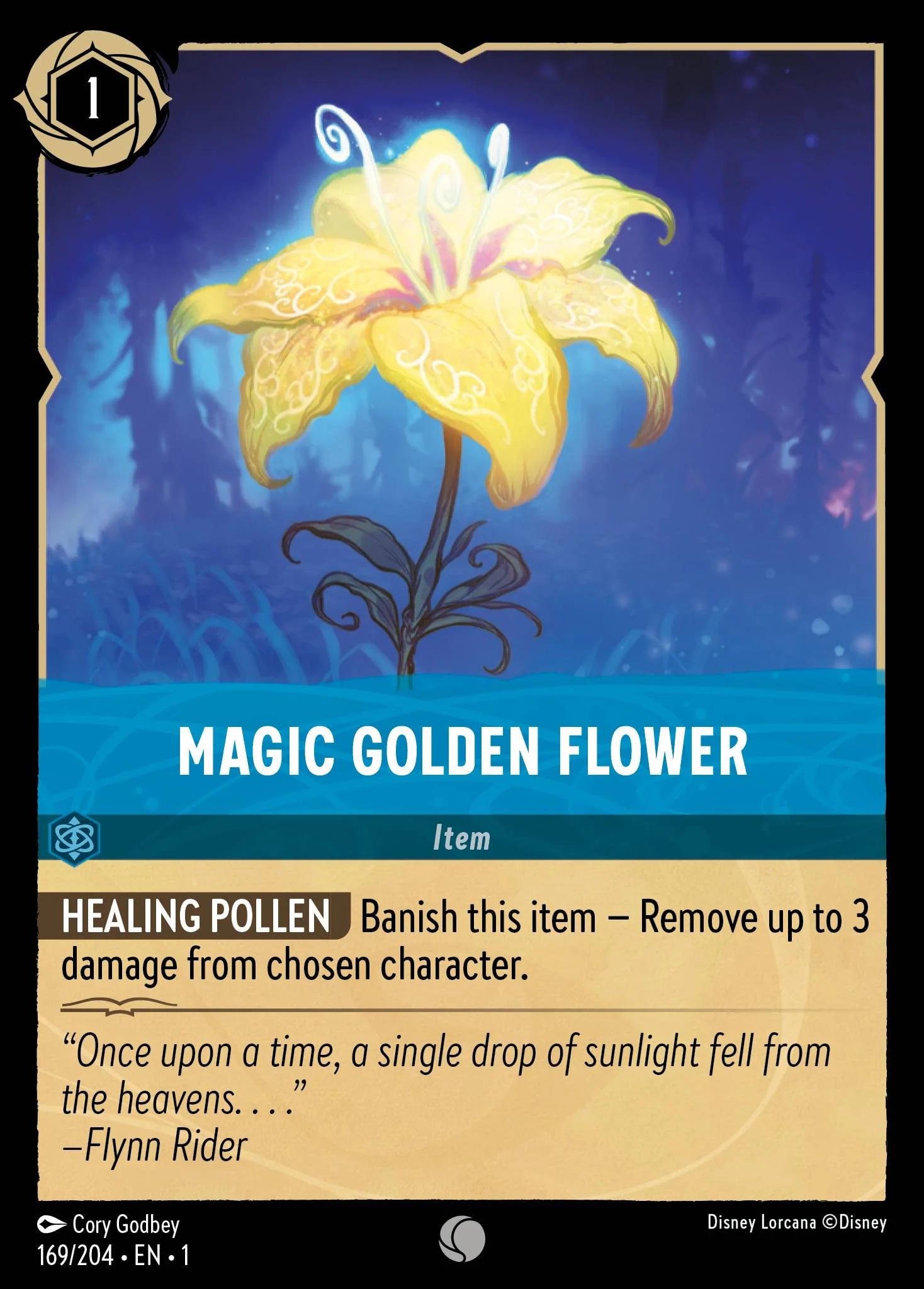 Magic Golden Flower 169/204 from The First Chapter