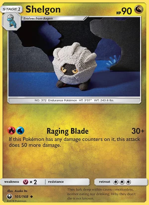 Shelgon 105/168 from Celestial Storm