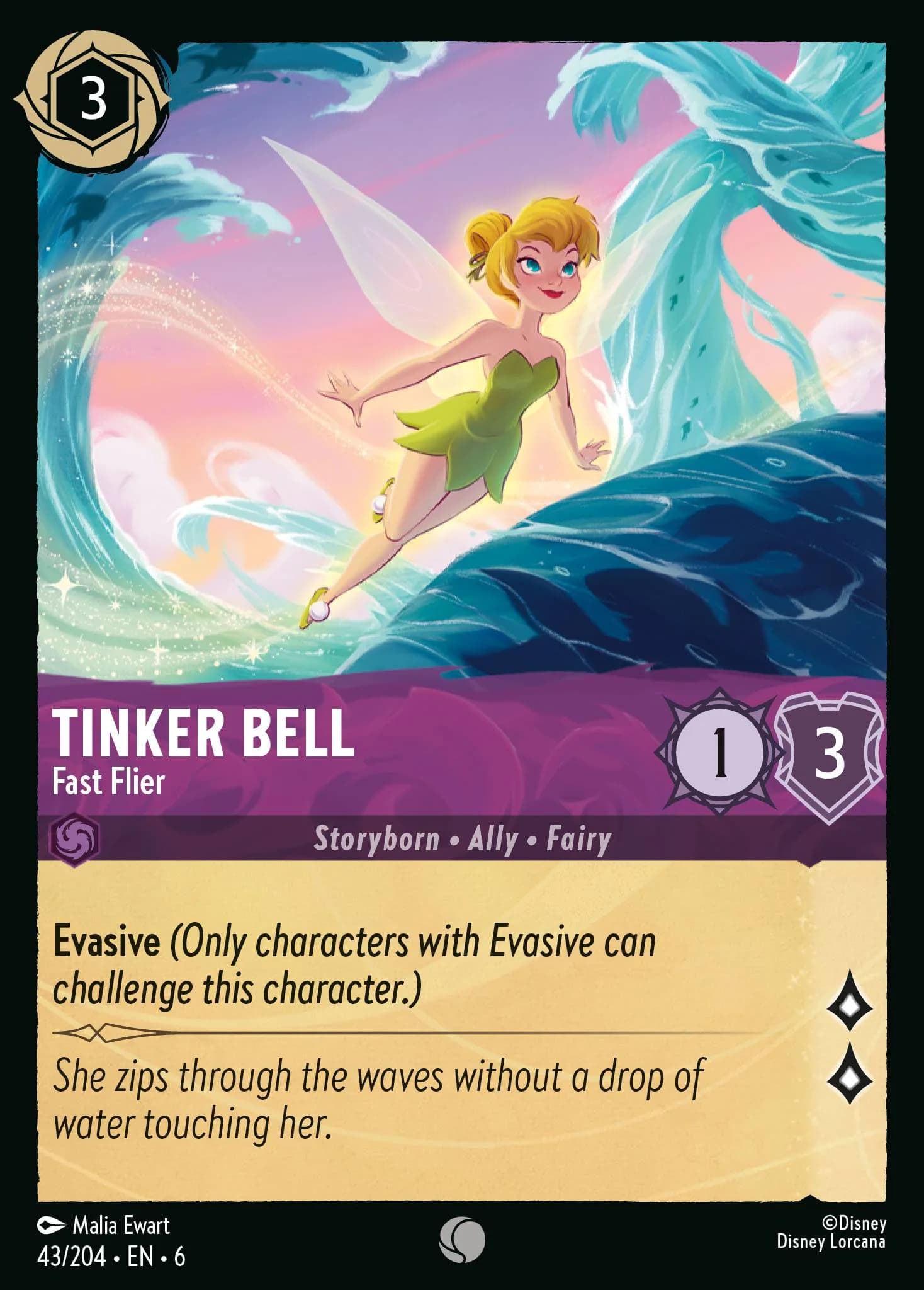 Tinker Bell - Fast Flier 43/204 from Azurite Sea