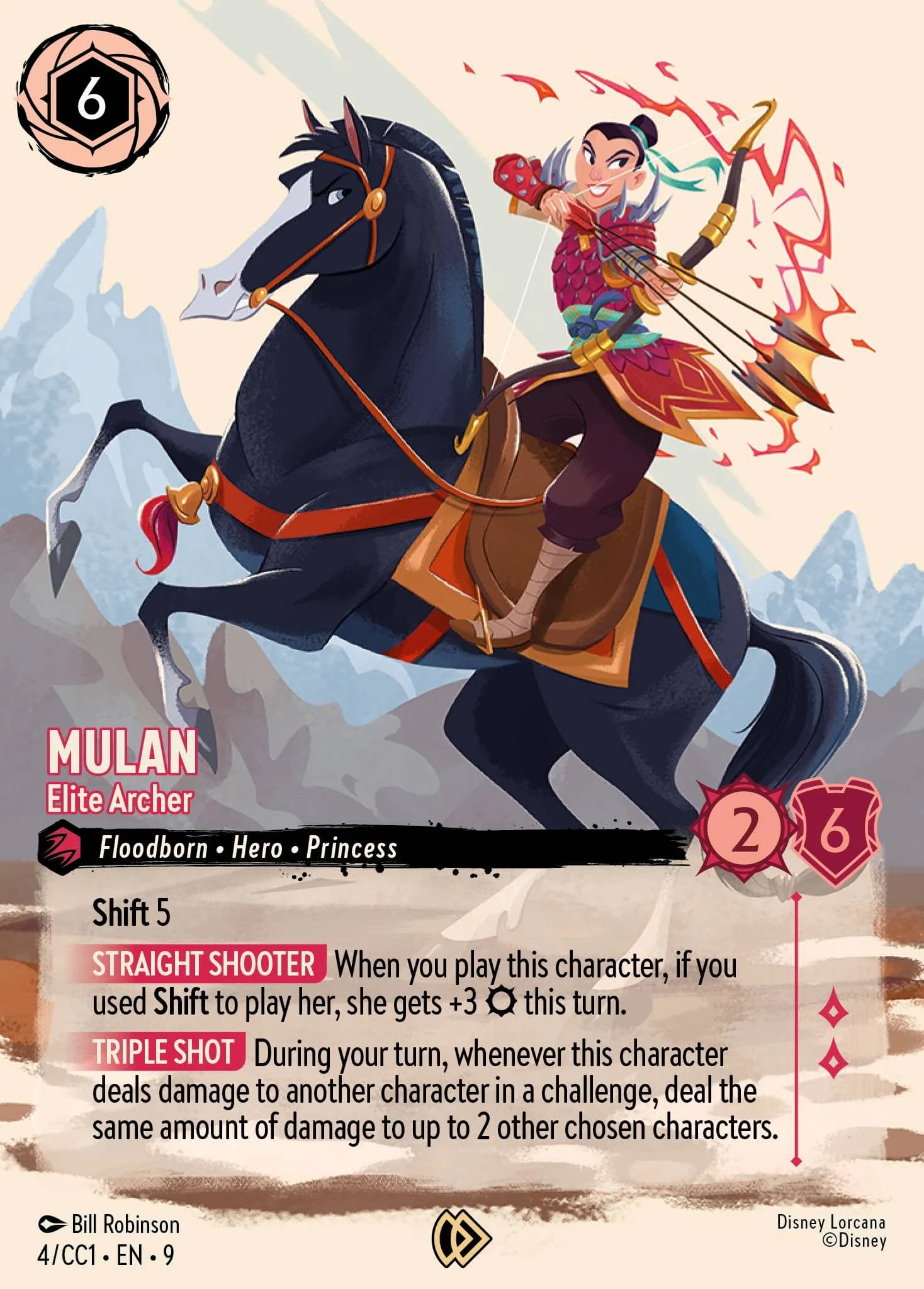 Mulan - Elite Archer 4/CC1 from Fabled