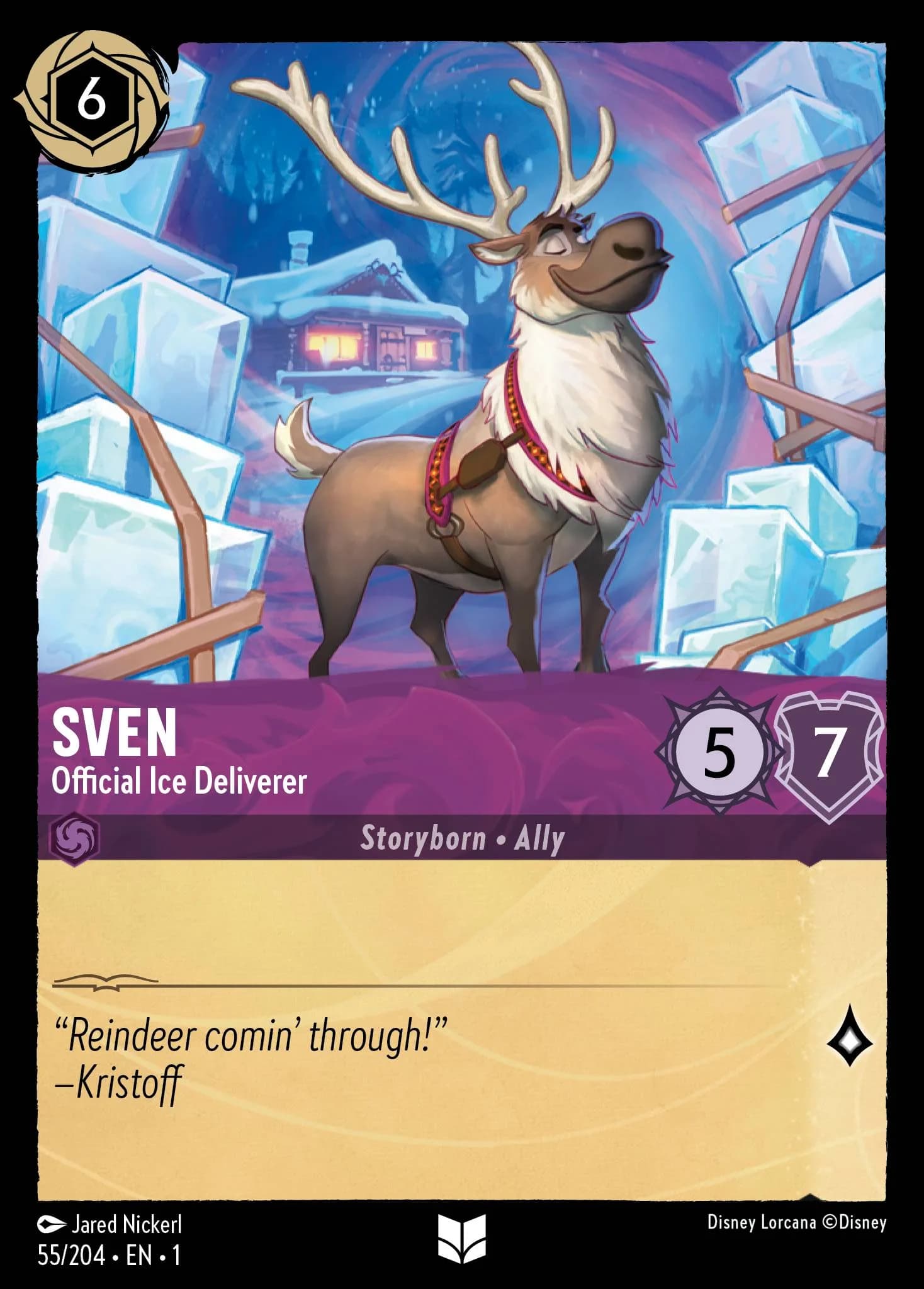 Sven - Official Ice Deliverer 55/204 from The First Chapter