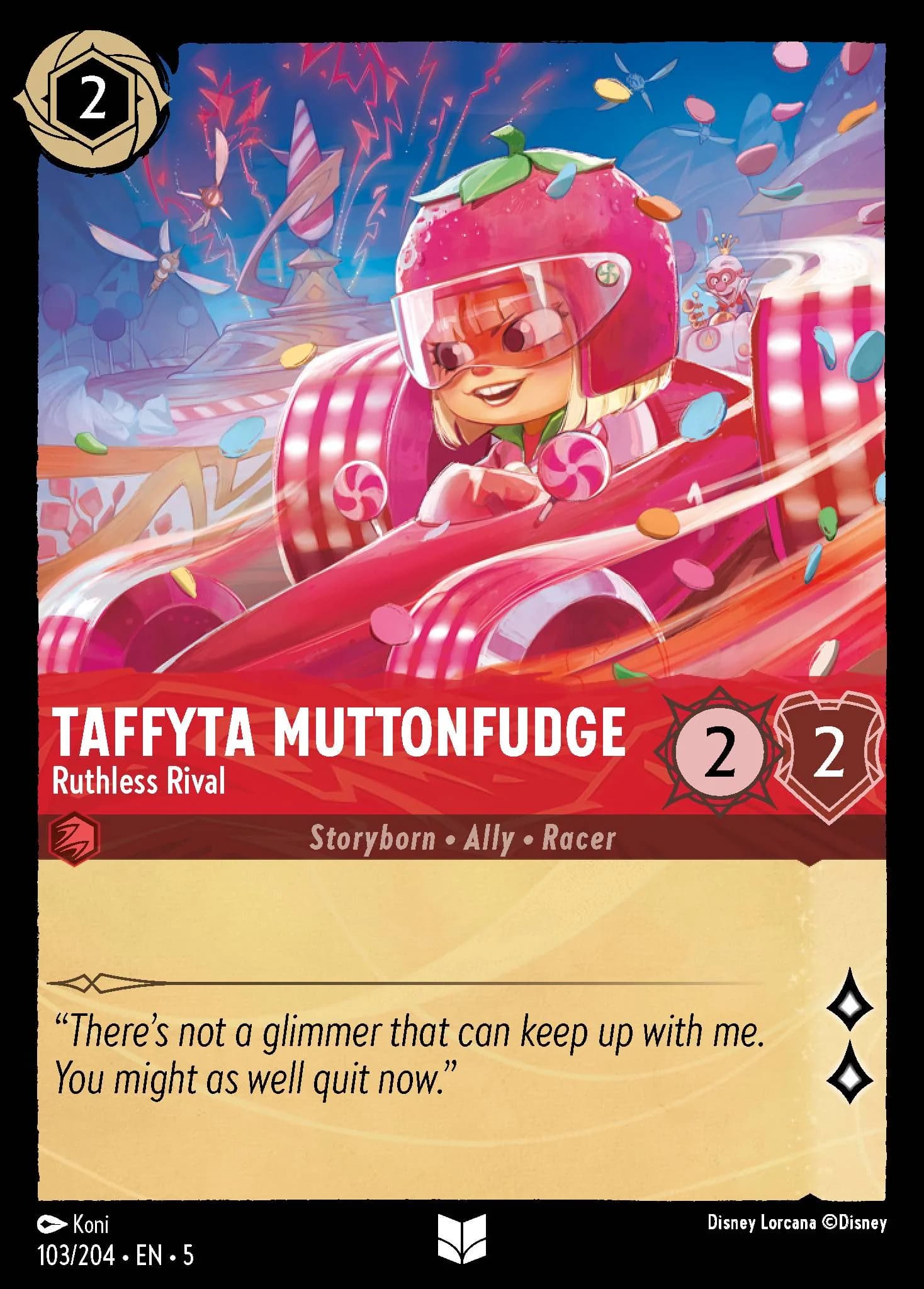 Taffyta Muttonfudge - Ruthless Rival 103/204 from Shimmering Skies