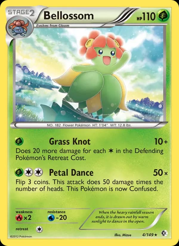 Bellossom 4/149 from Boundaries Crossed