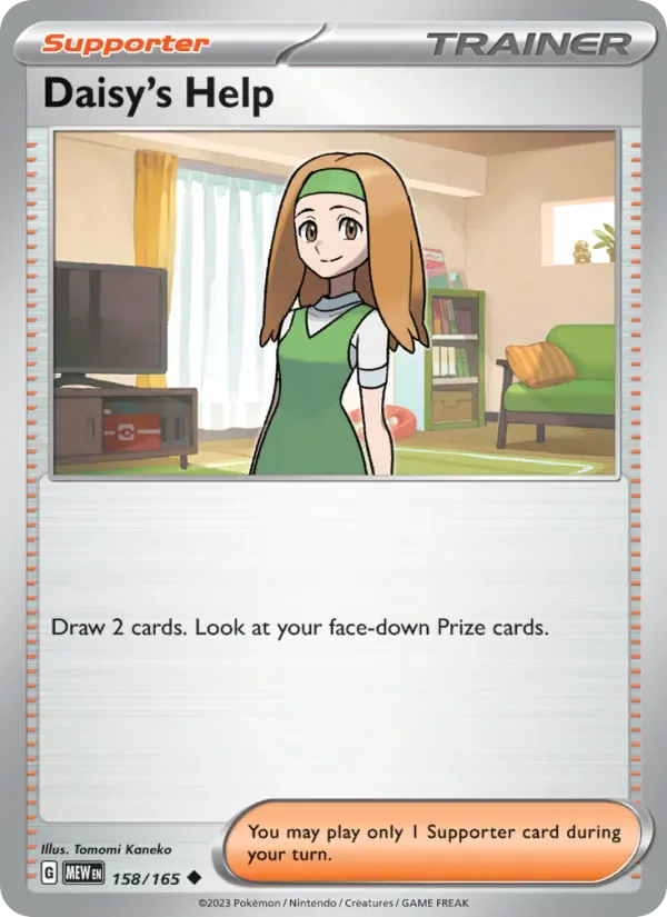 Daisy's Help 158/165 from Pokemon 151