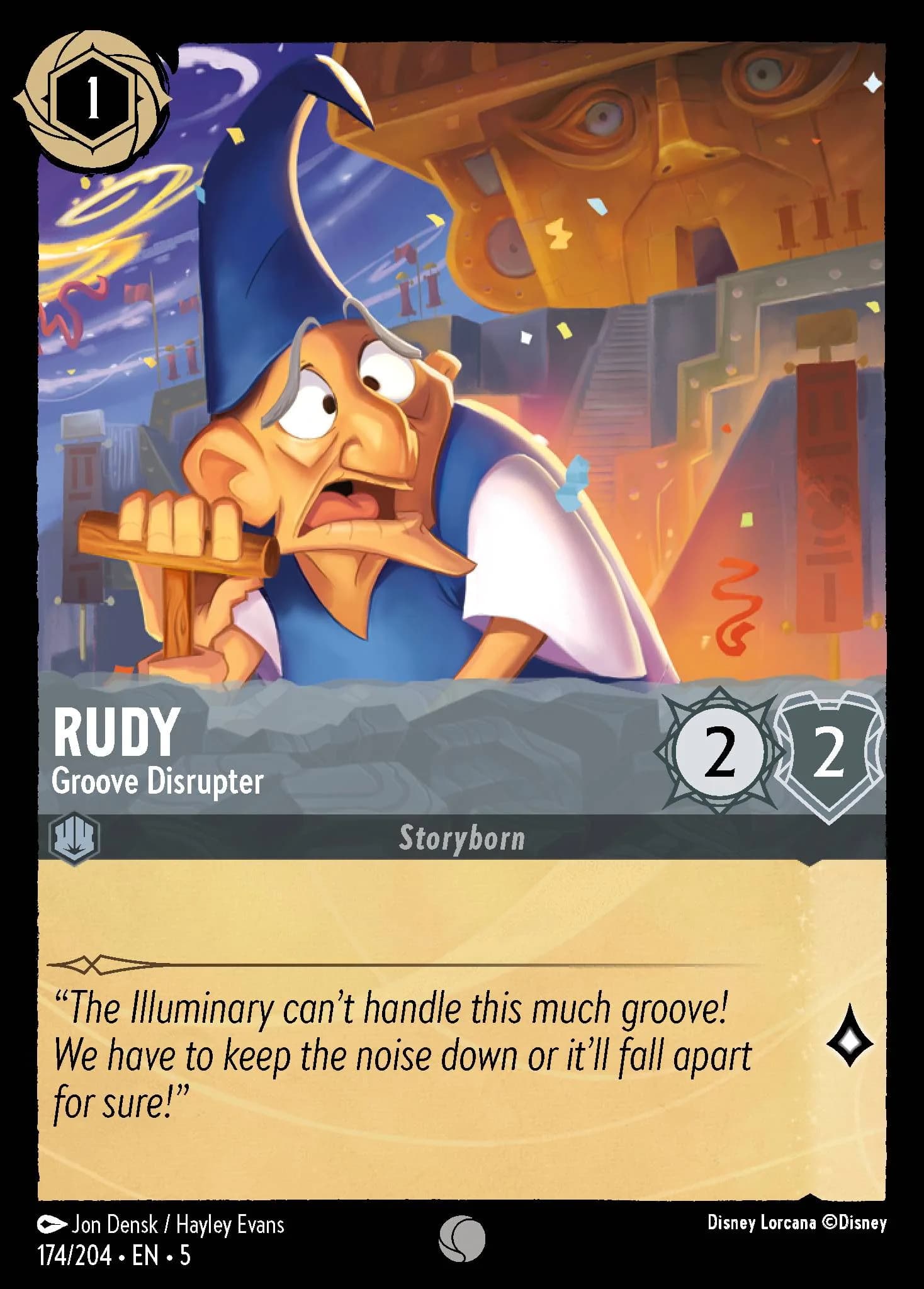 Rudy - Groove Disrupter 174/204 from Shimmering Skies
