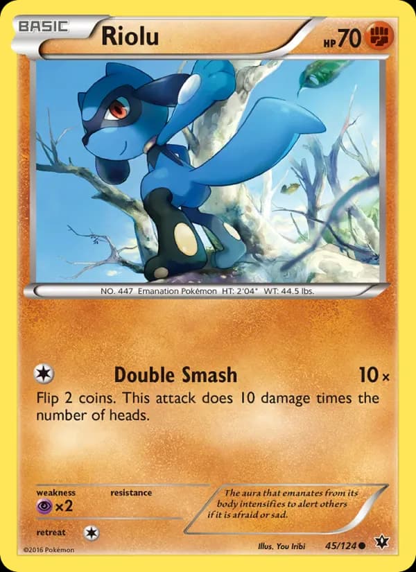 Riolu 45/124 from Fates Collide