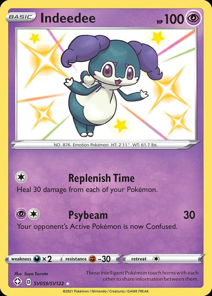 Indeedee SV059/SV122 from Shining Fates