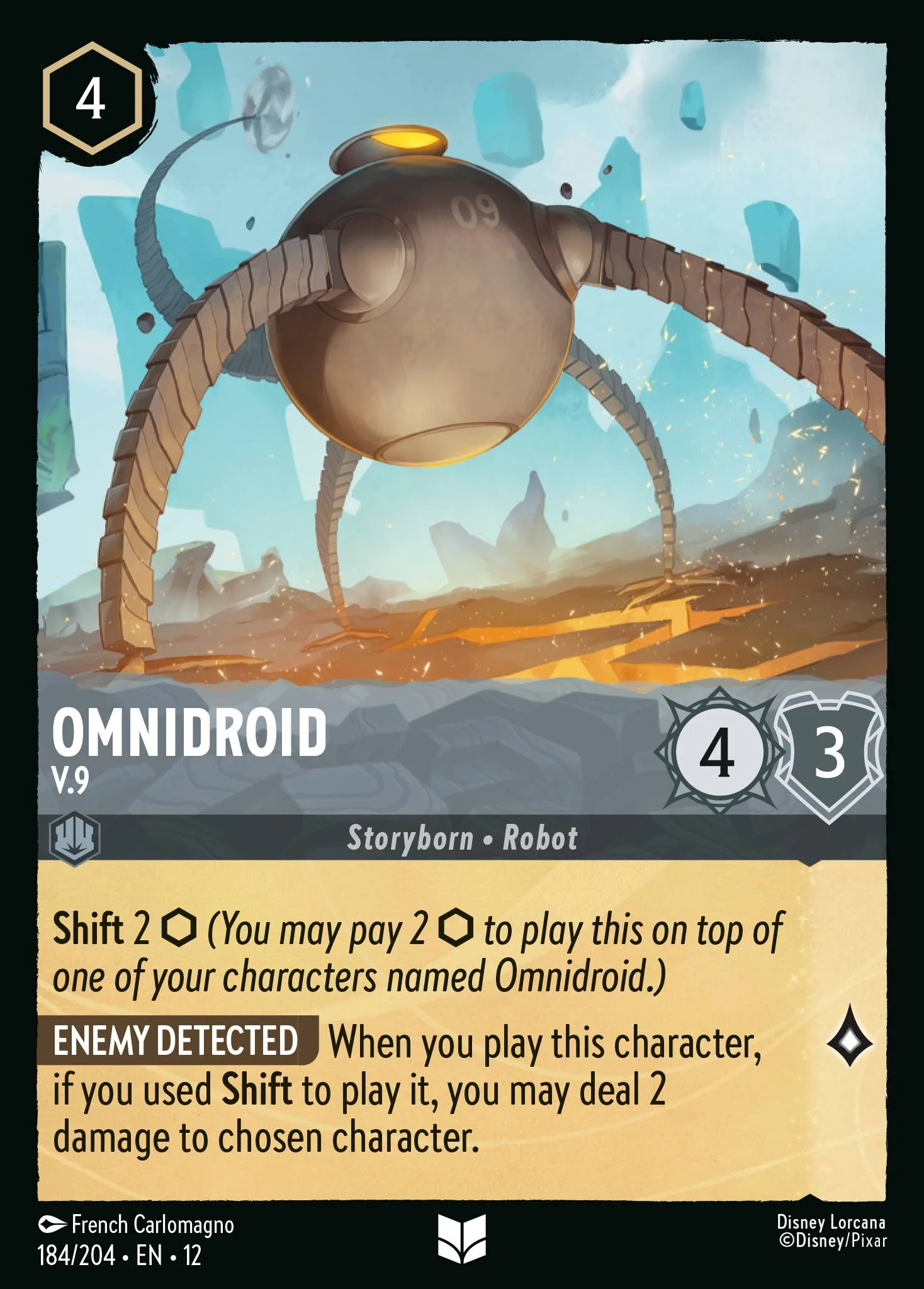Omnidroid - V.9 184/204 from Wilds Unknown
