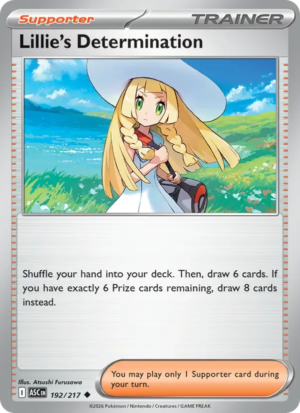 Lillie's Determination 192/217 from Ascended Heroes