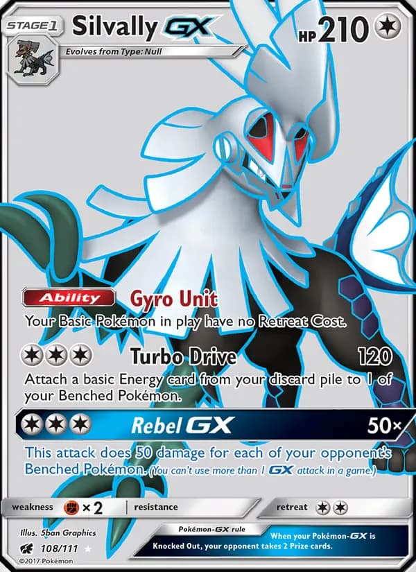 Silvally GX 108/111 from Crimson Invasion