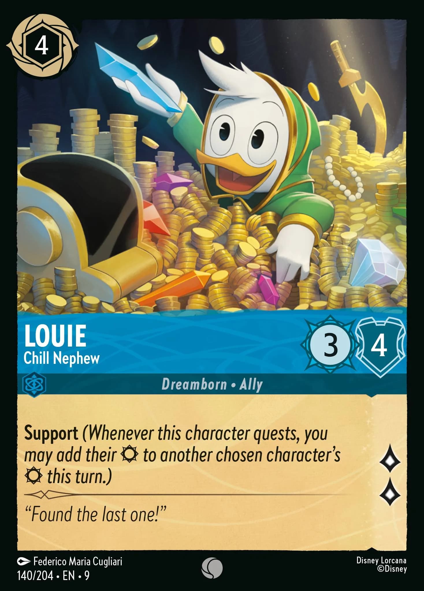 Louie - Chill Nephew 140/204 from Fabled