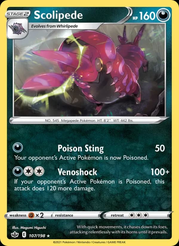 Scolipede 107/198 from Chilling Reign