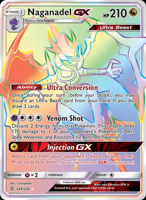 Naganadel GX 249/236 from Unified Minds