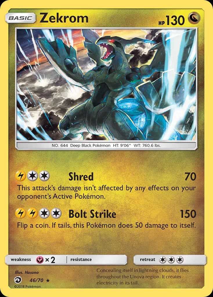 Zekrom 46/70 from Dragon Majesty