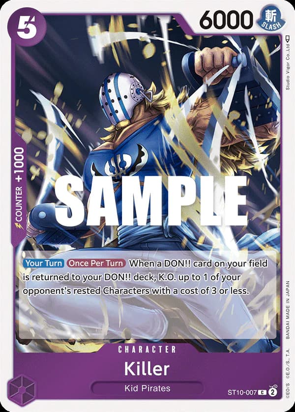 Killer ST10-007 Standard printing