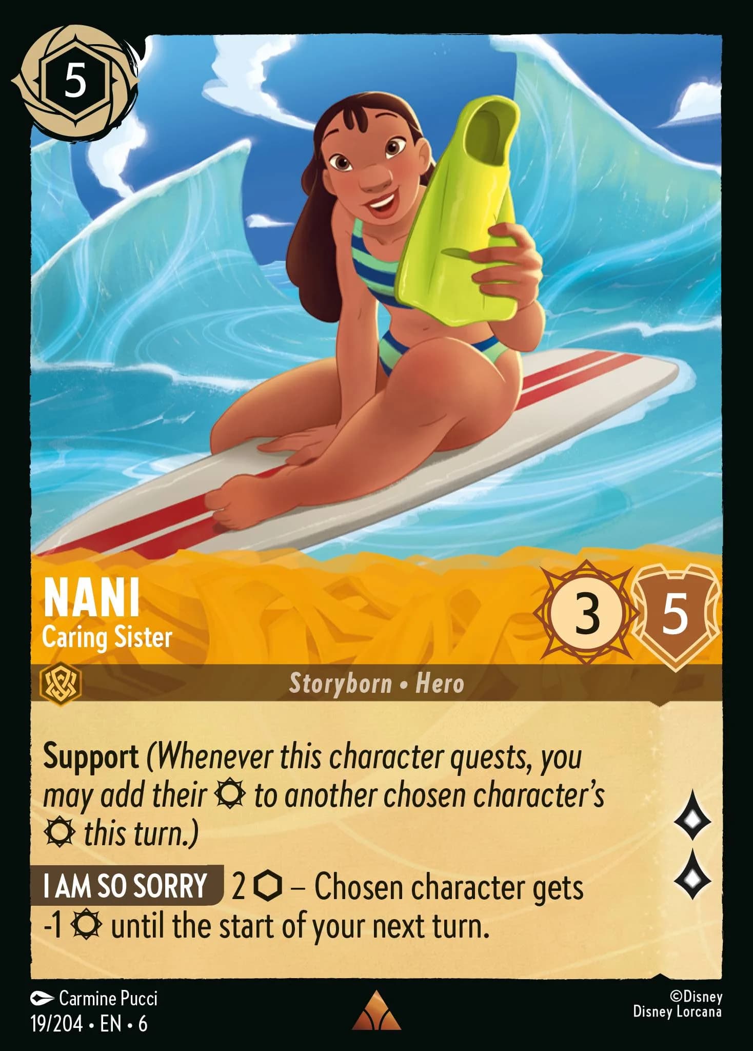 Nani - Caring Sister 19/204 from Azurite Sea