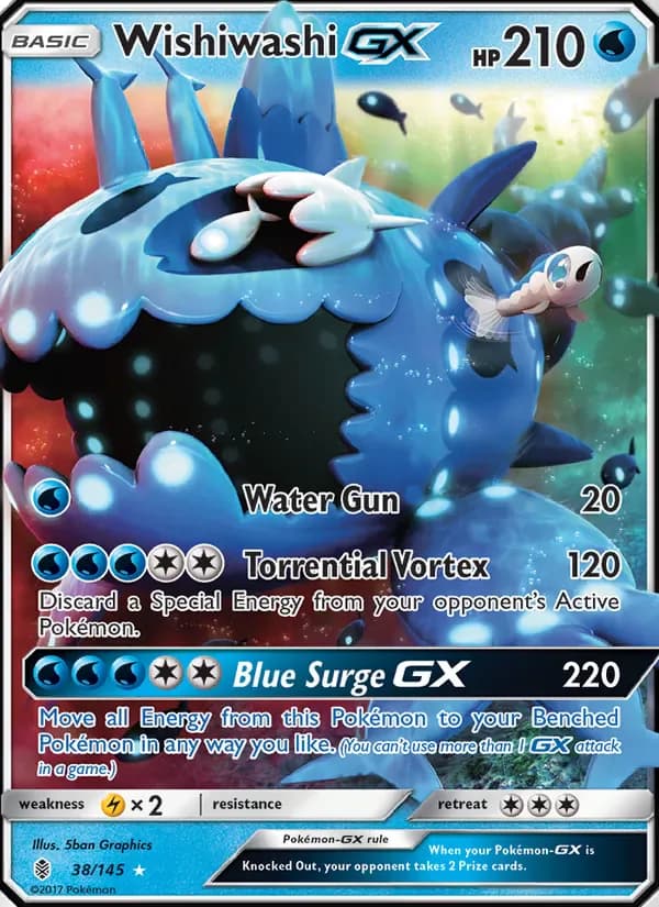 Wishiwashi GX 38/145 from Guardians Rising