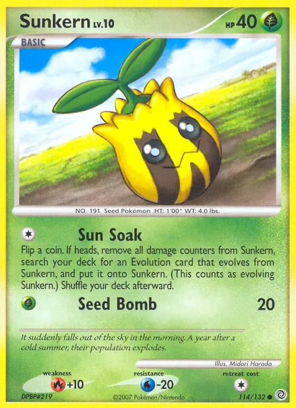 Sunkern 114/132 from Secret Wonders