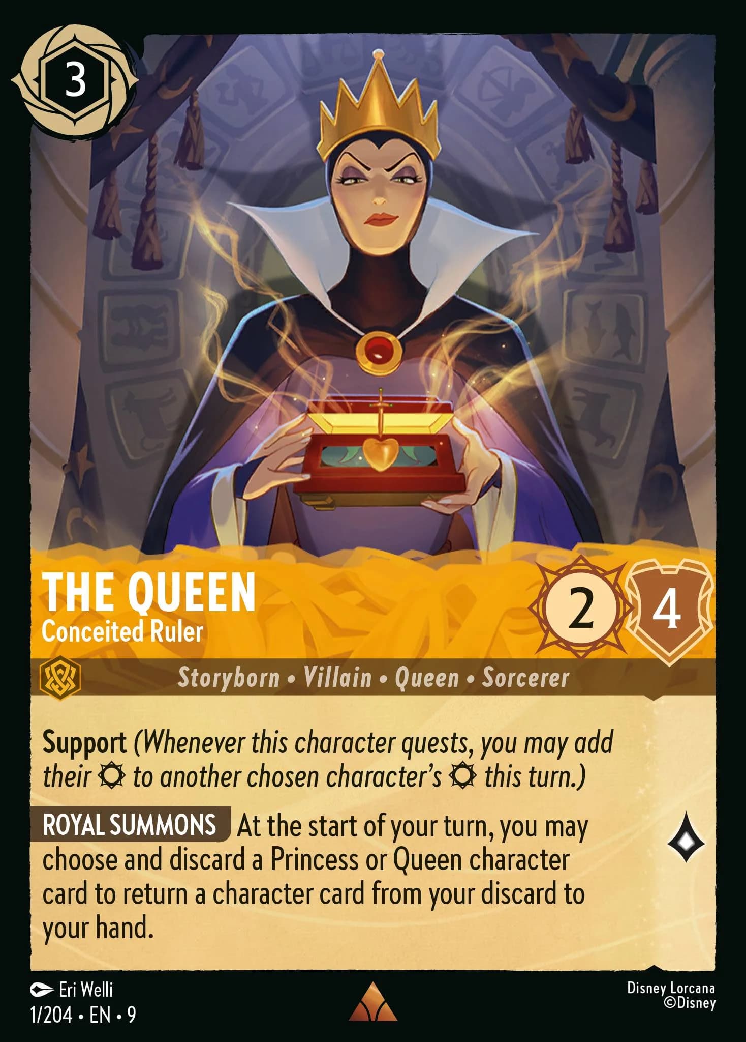 The Queen - Conceited Ruler 1/204 from Fabled
