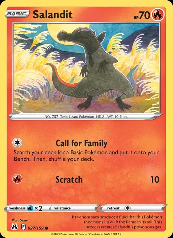 Salandit 027/159 from Crown Zenith