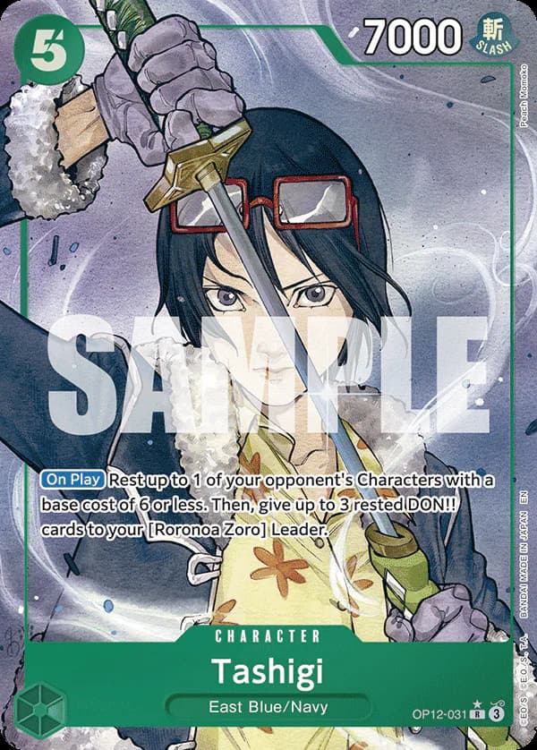 Tashigi OP12-031 Official alternate printing 1