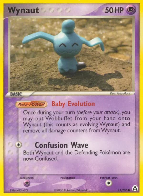 Wynaut 71/92 from EX Legend Maker