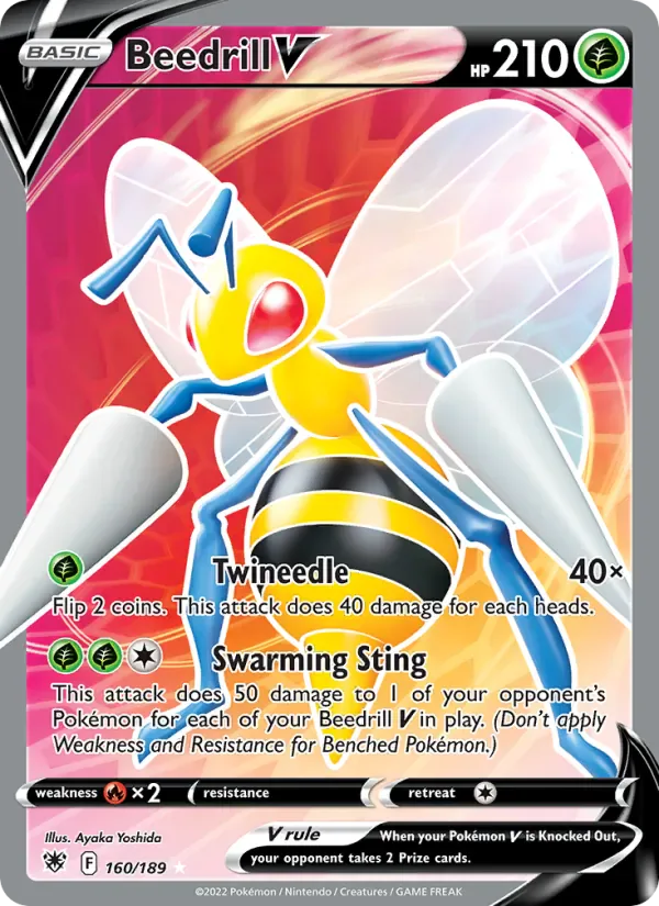 Beedrill V 160/189 from Astral Radiance