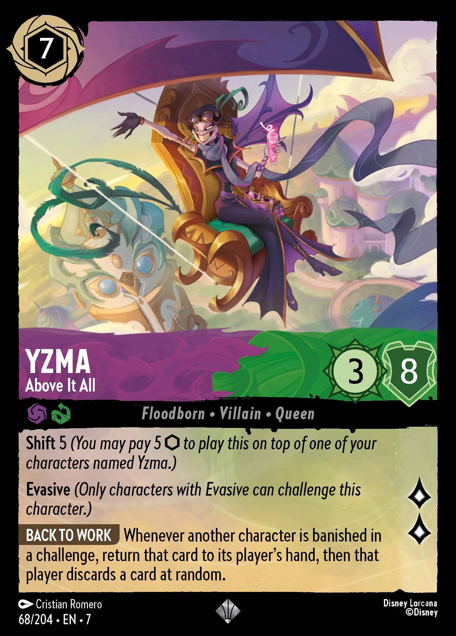 Yzma - Above It All 68/204 from Archazia's Island
