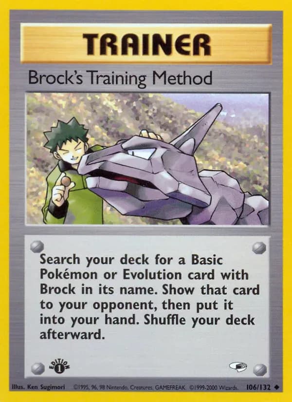 Brock's Training Method 106/132 from Gym Heroes