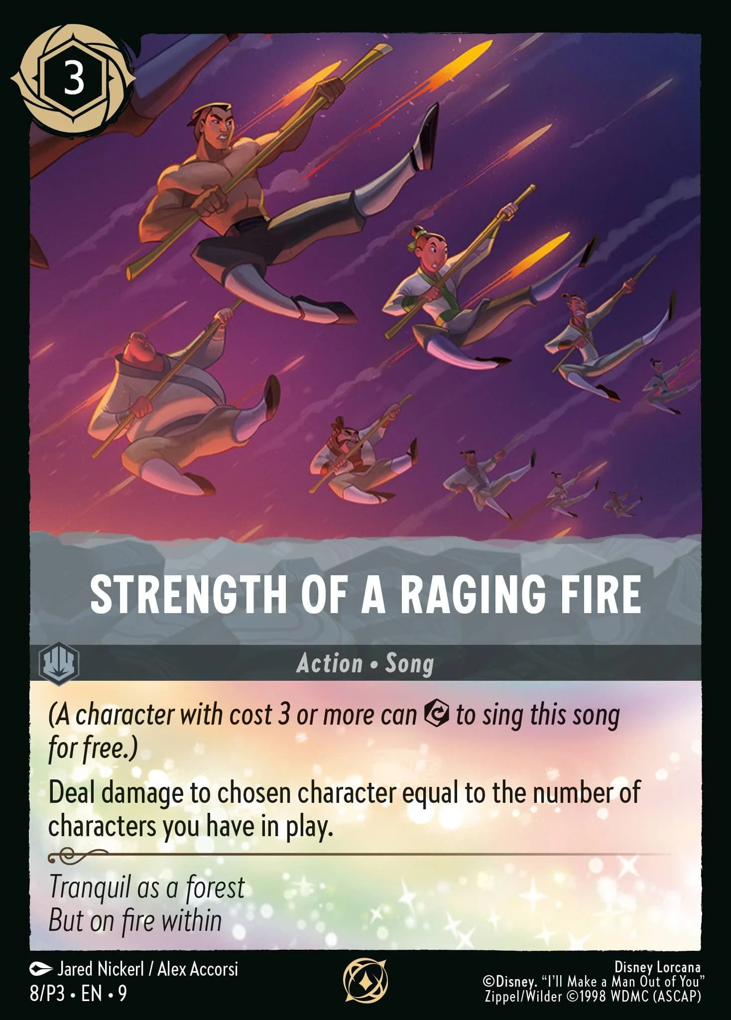 Strength of a Raging Fire 8/P3 from Fabled