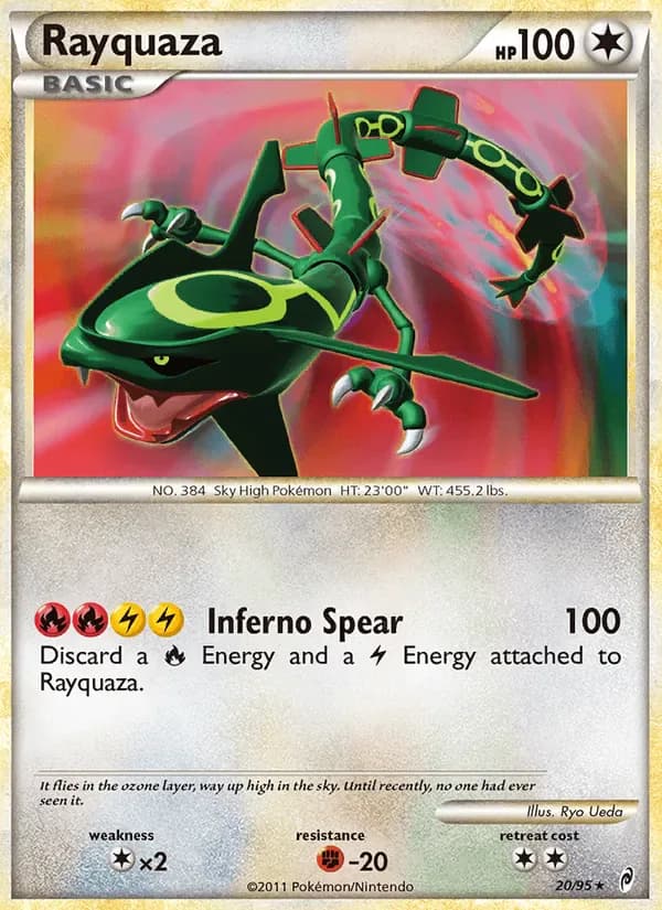 Rayquaza 20/95 from Call of Legends