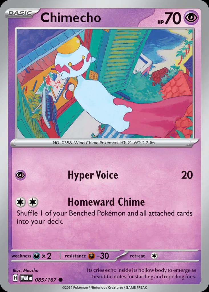 Chimecho 085/167 from Twilight Masquerade