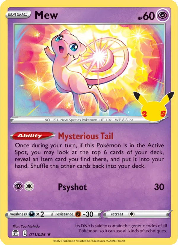 Mew 11/25 from Celebrations