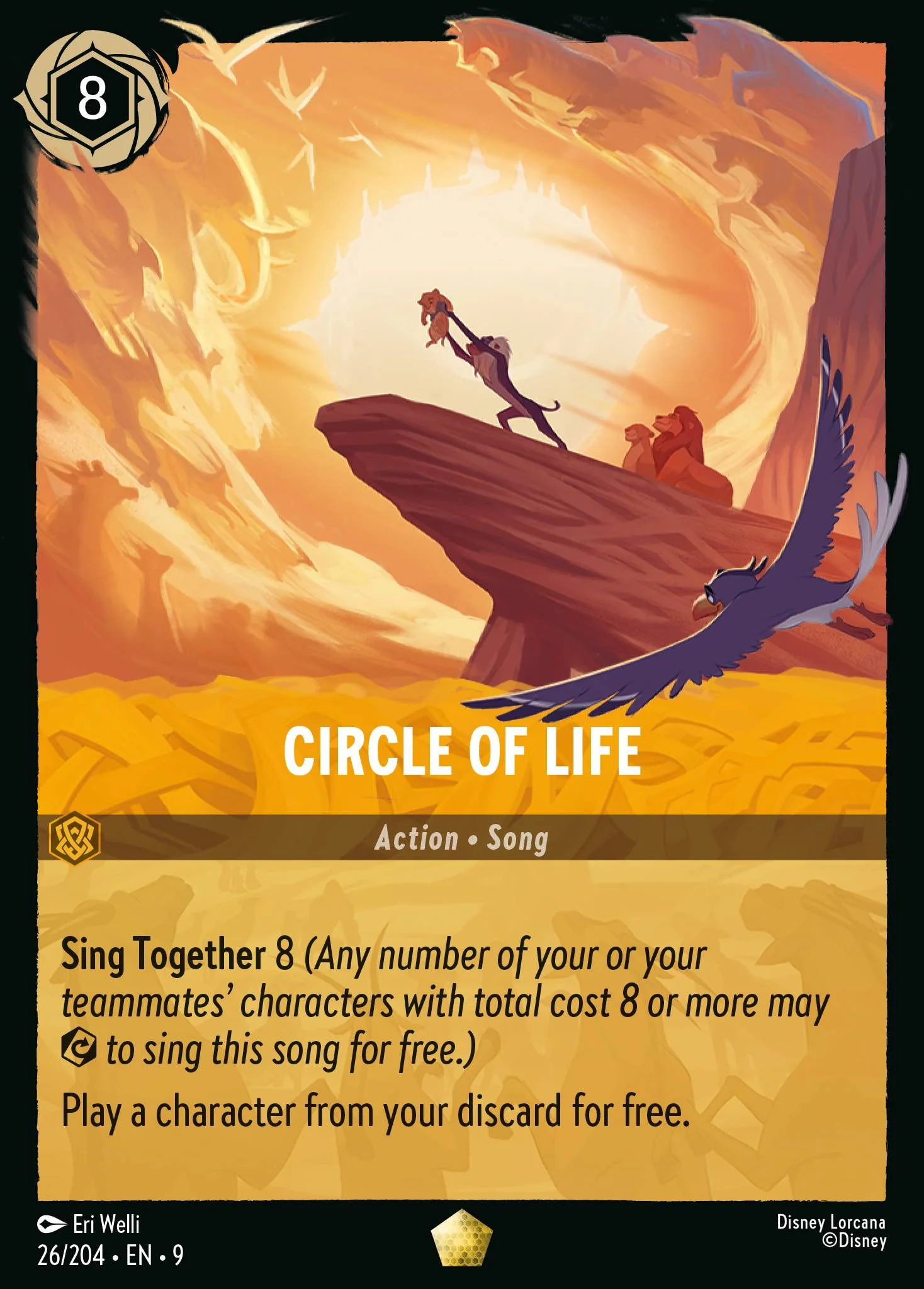 Circle of Life 26/204 from Fabled